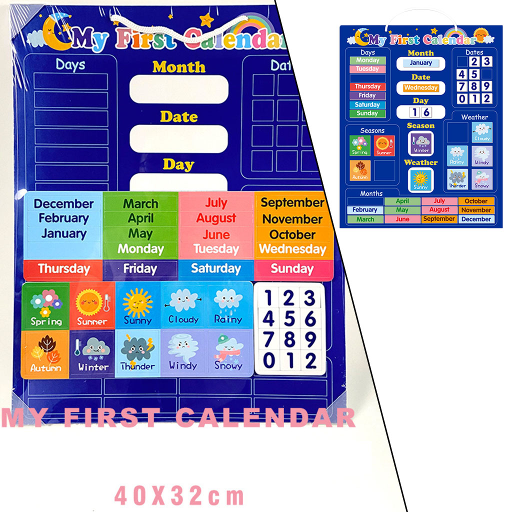 Kids Education Center - 서클 학습 교육 시간 센터 달력