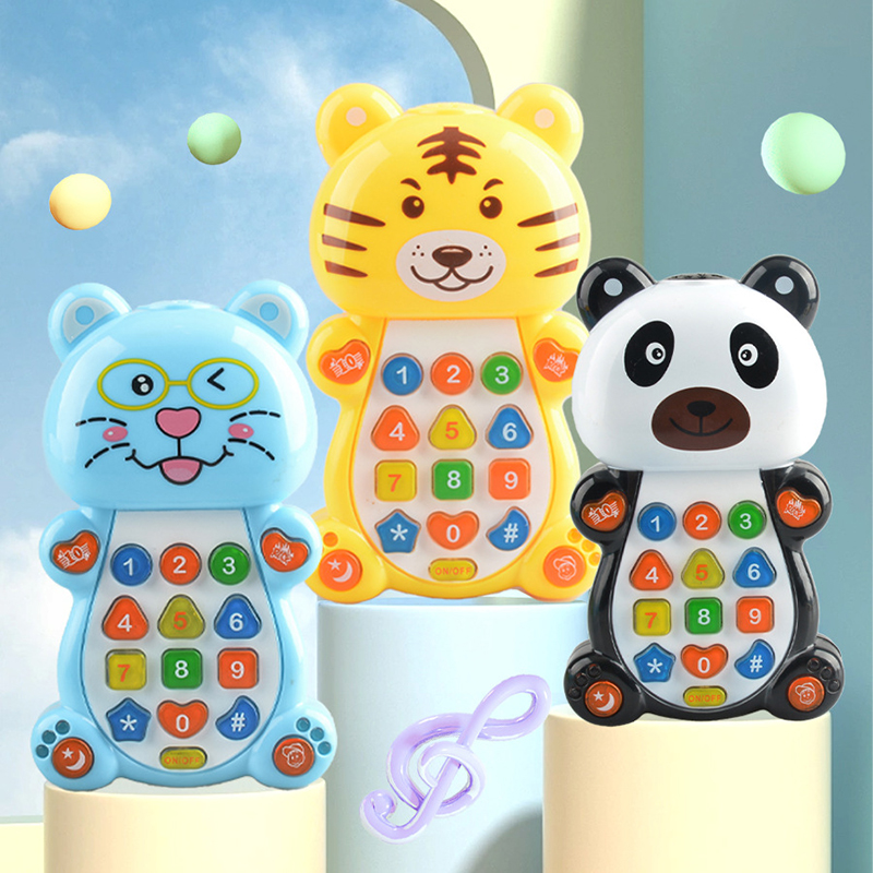 Kids Education Mobile - 재미있는 어린이 만화 동물 음악 휴대폰