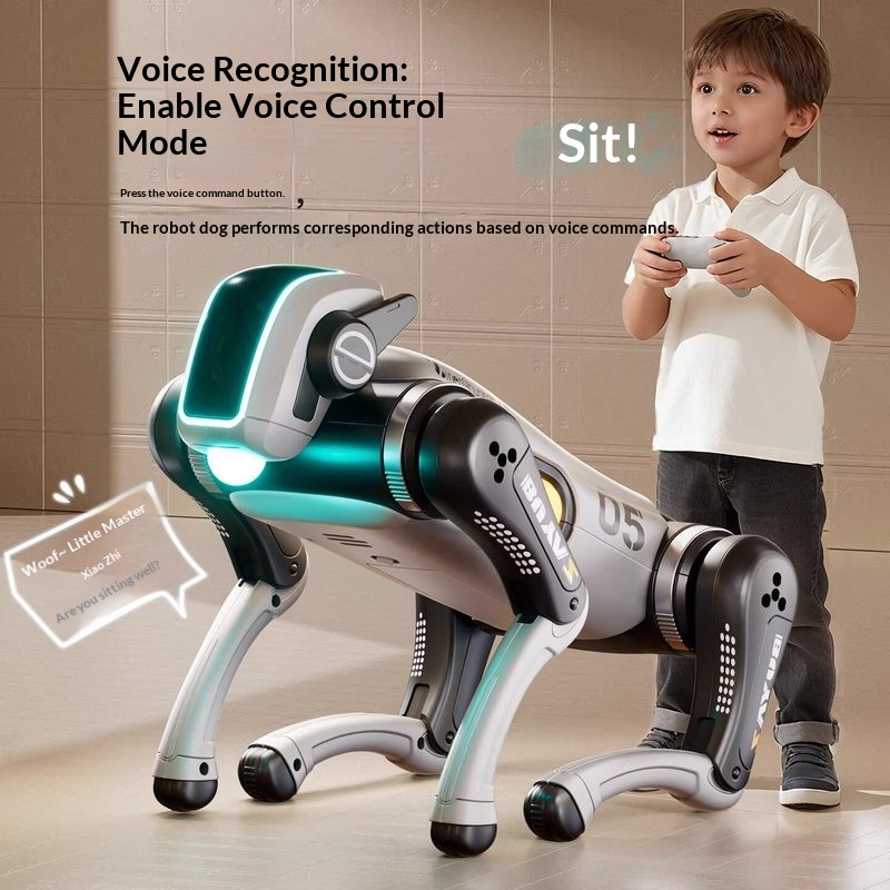 Kids Education Related - AI 원격 제어 로봇 개 독일어