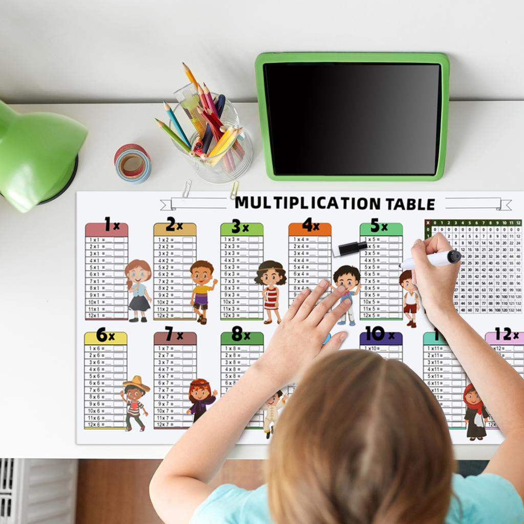 수학 포스터 어린이 교육 수학 추가 뺄셈 곱셈 부문 테 - Kids Educational Poster 리뷰 및 가격