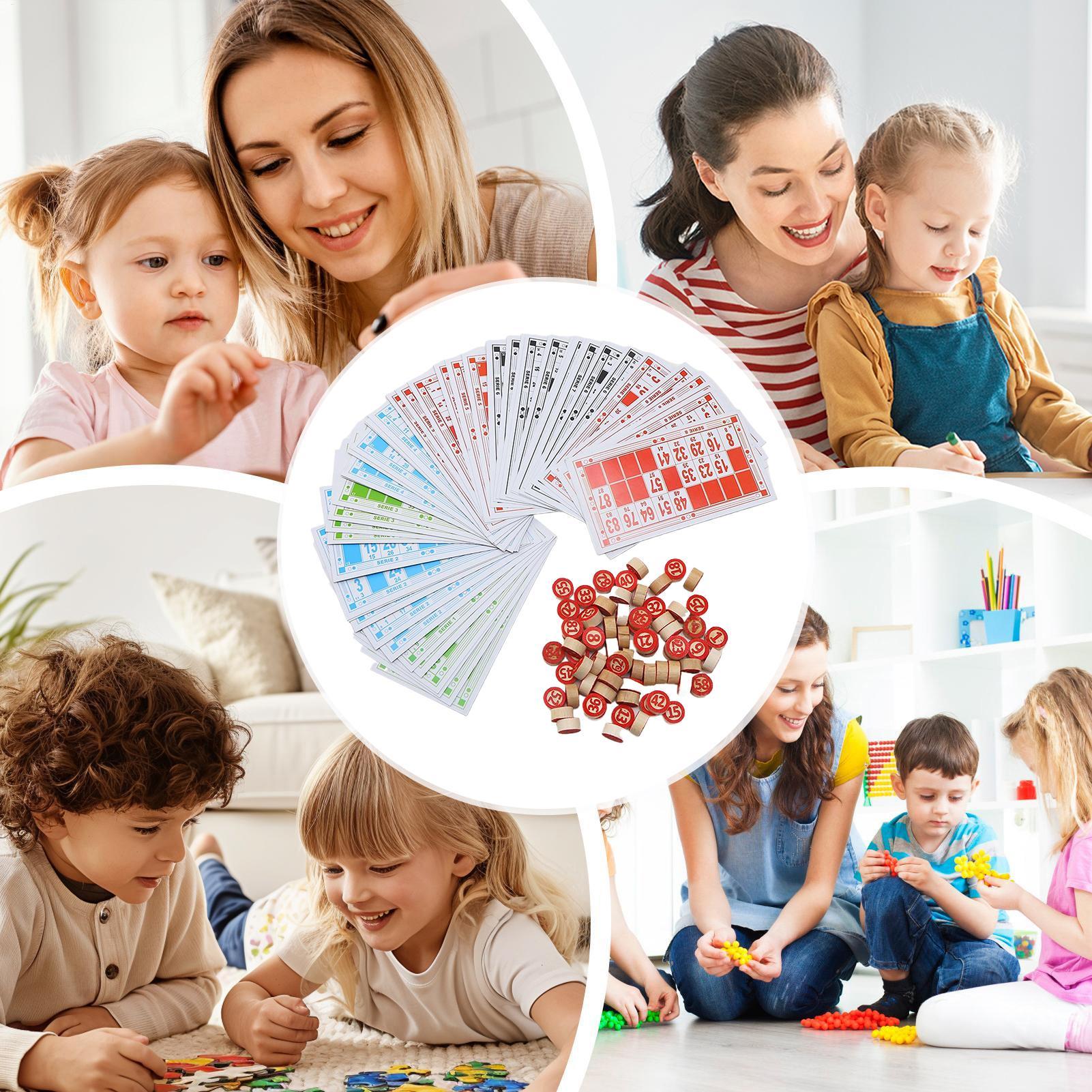 빙고 게임 나무 재질 재미있는 교육용 장난감 성인용 빙 - Kids Education Group 리뷰 및 가격