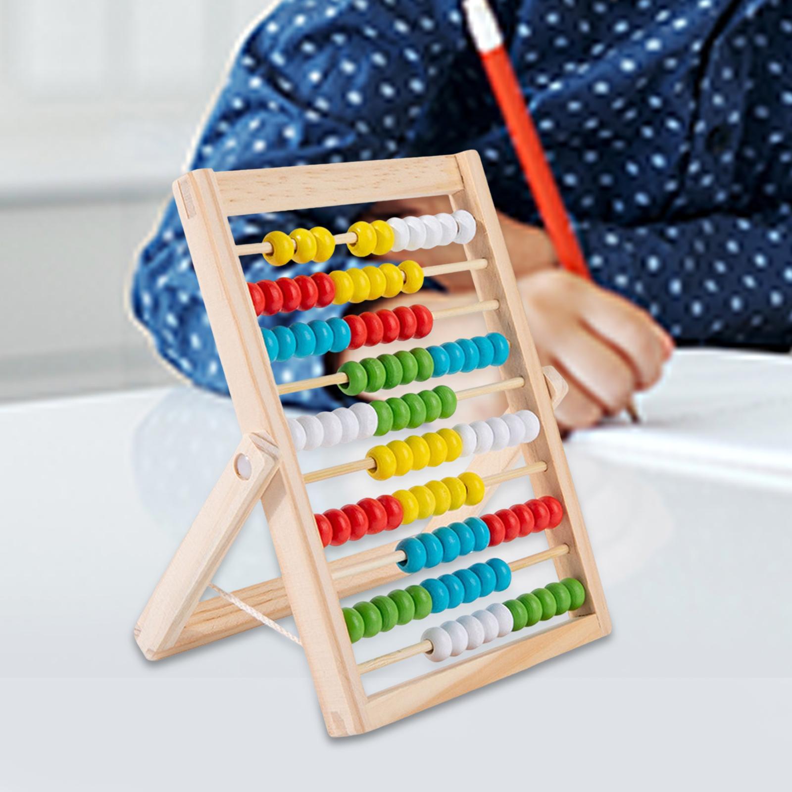 다색 나무 주판 계산 프레임 수학 게임 어린이를 위한  - Kids Education Center 리뷰 및 가격