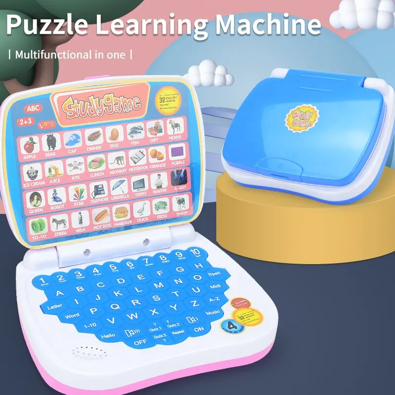 어린이를 위한 영어 학습용 소형 노트북 장난감. 알파벳 - Kids Educational Computer 리뷰 및 가격