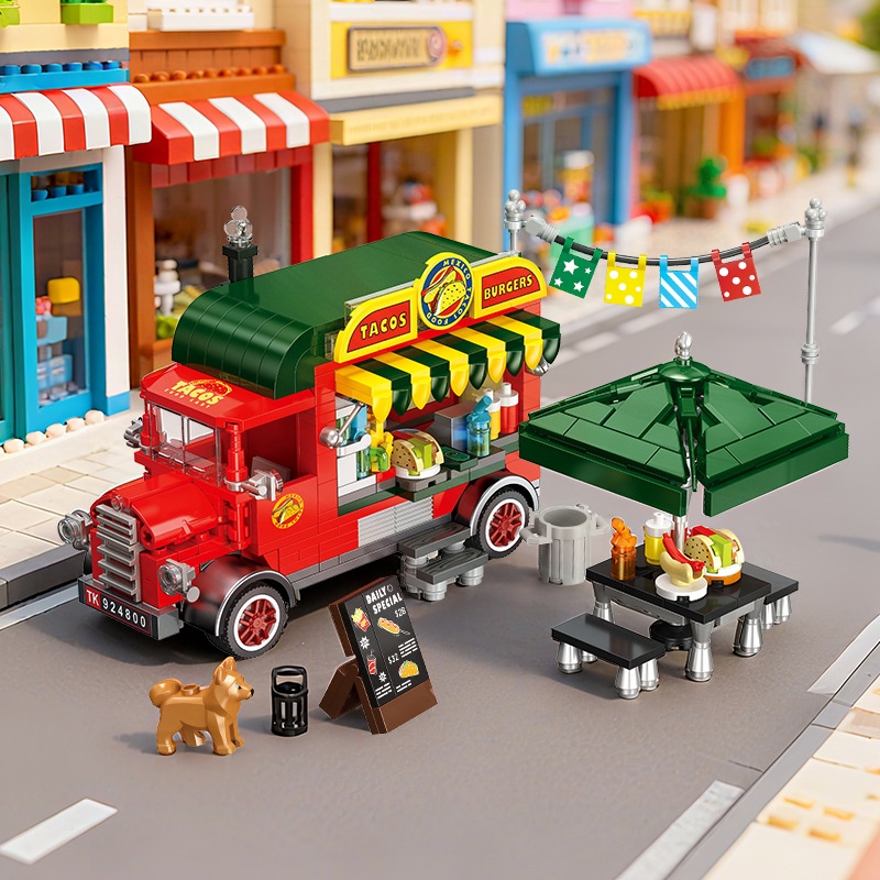 멕시코 타코 카트 모바일 스낵 스톨 트럭 DIY 길거리 - Kids Education Mobile 리뷰 및 가격