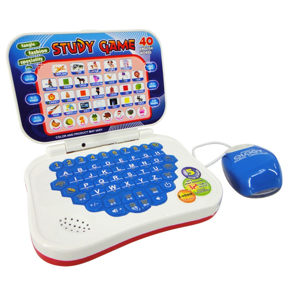 어린이를위한 다기능 이중 언어 학습 기계 미니 노트북  - Kids Educational Computer 리뷰 및 가격