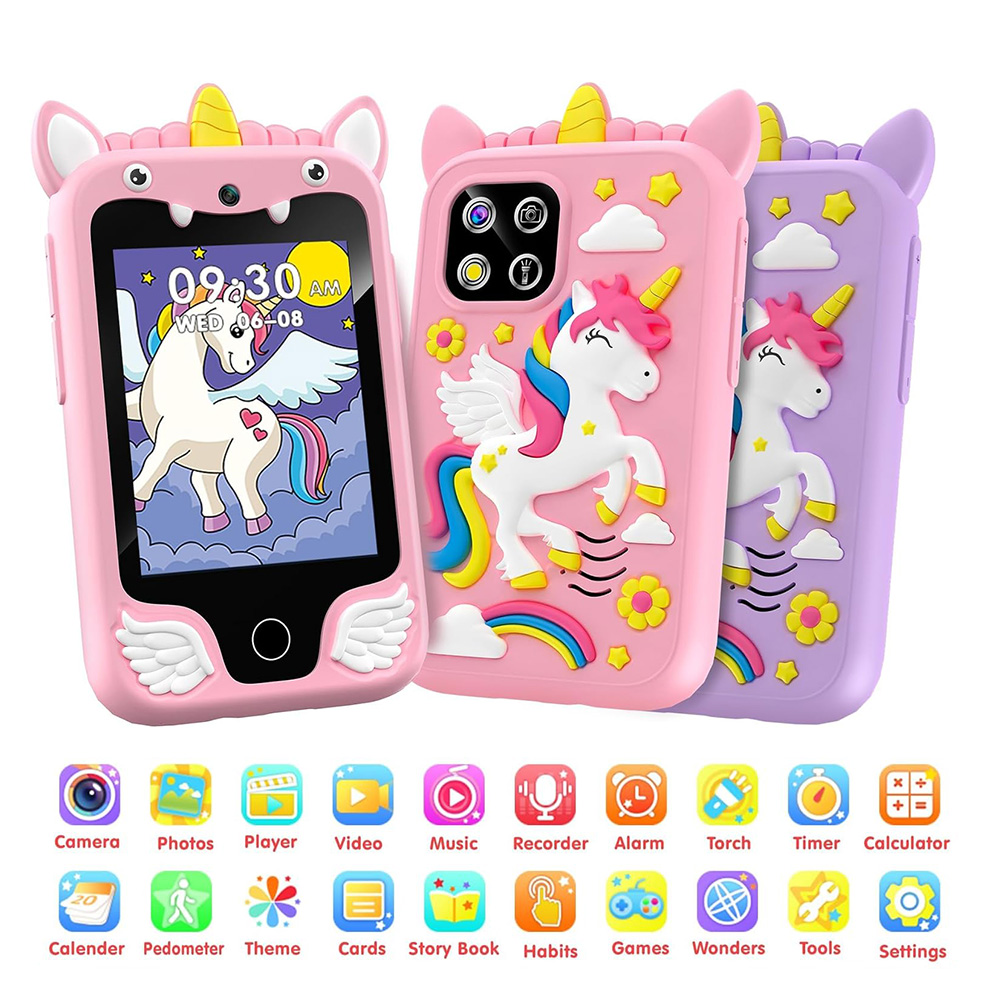 어린이 스마트폰 카메라 장난감 터치스크린 유니콘 아기  - Kids Education Mobile 리뷰 및 가격