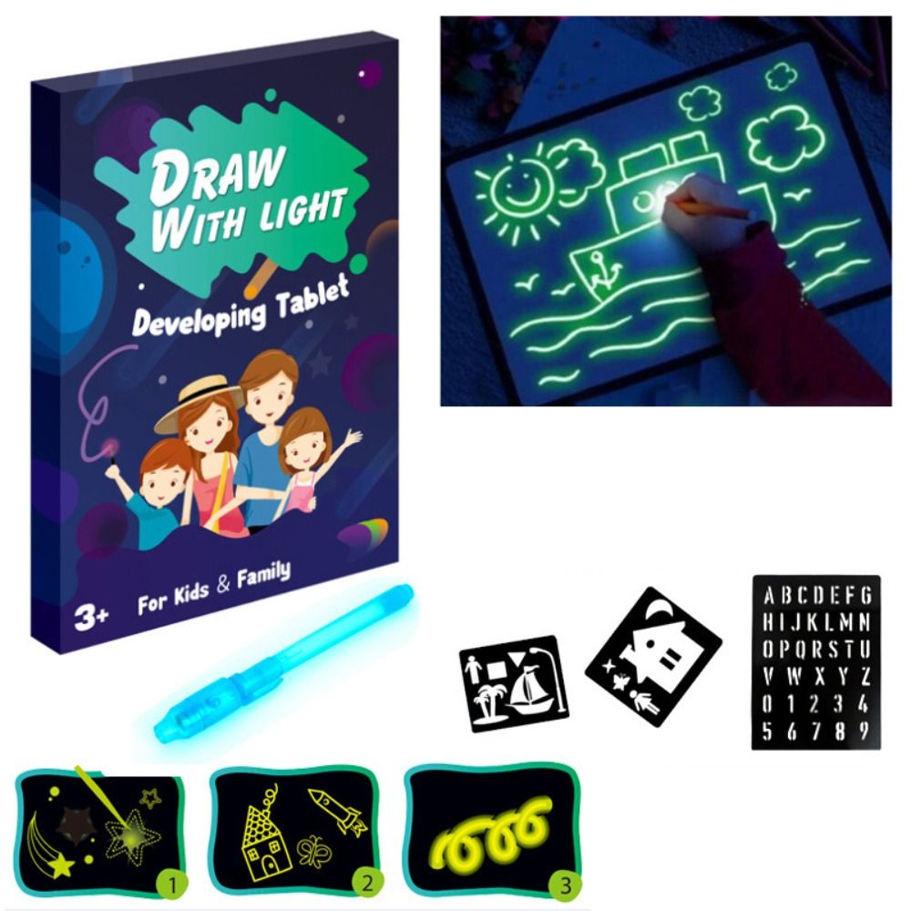 KT 보드 어린이 빛나는 쓰기 보드 어린이 선물 아이  - Kids Education Drawing 리뷰 및 가격