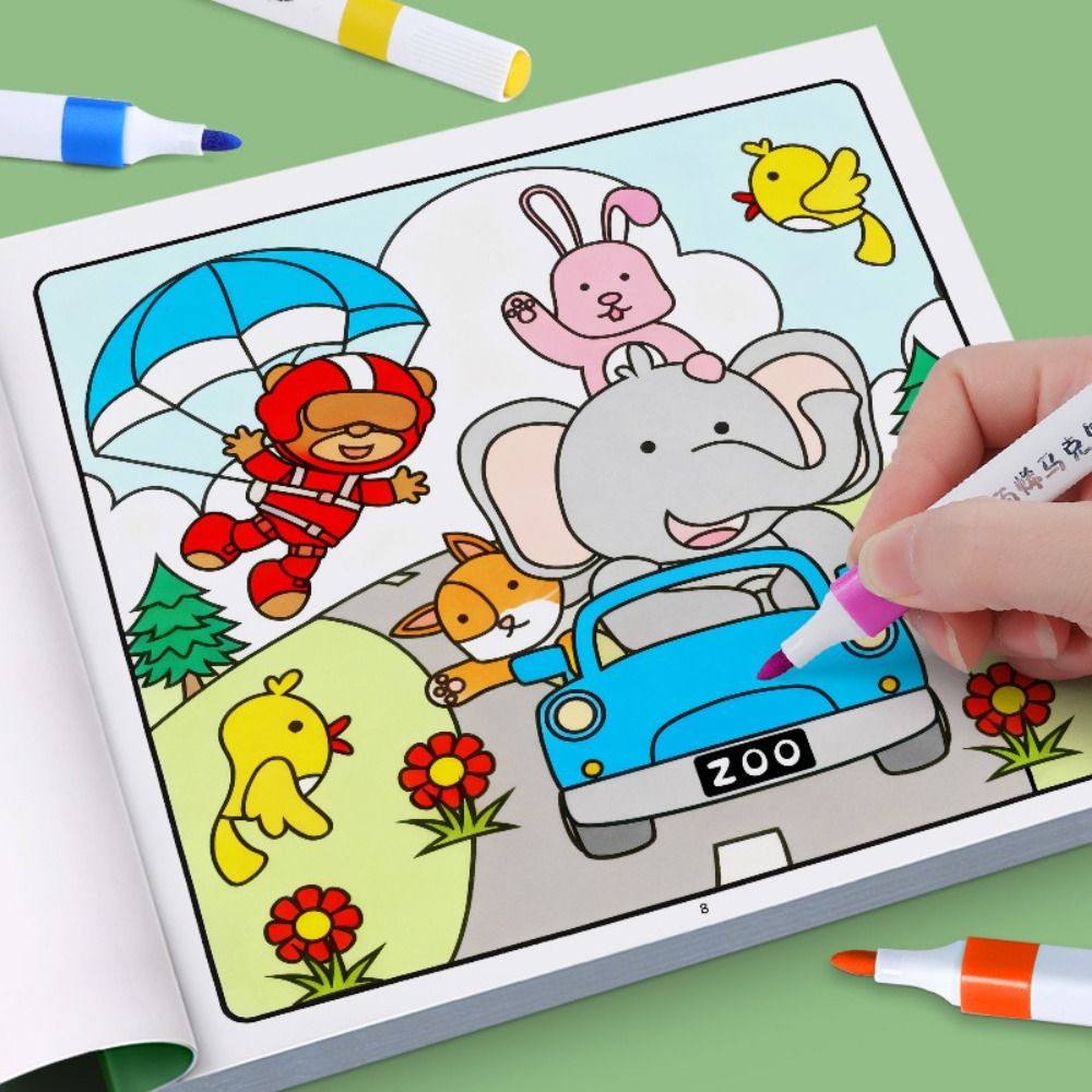 창의적인 DIY 색칠책 교육용 감각 장난감 어린이용 그 - Kids Education Drawing 리뷰 및 가격