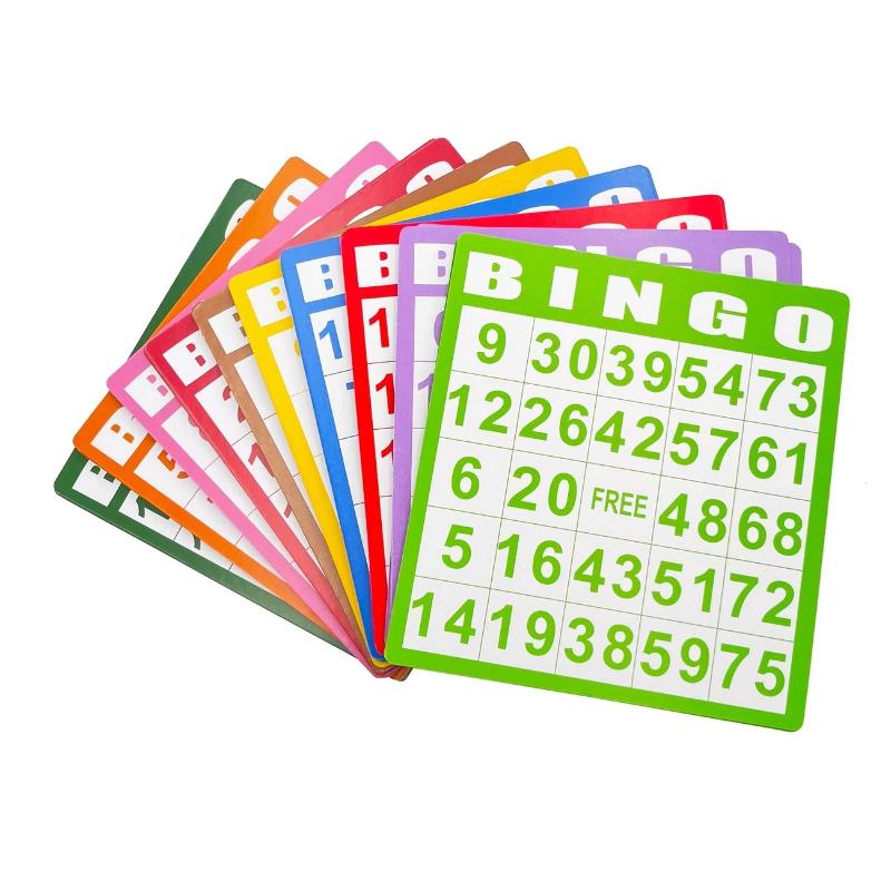 50/100Pcs 반복되지 않는 빙고 카드 교육용 대화 - Kids Education Group 리뷰 및 가격