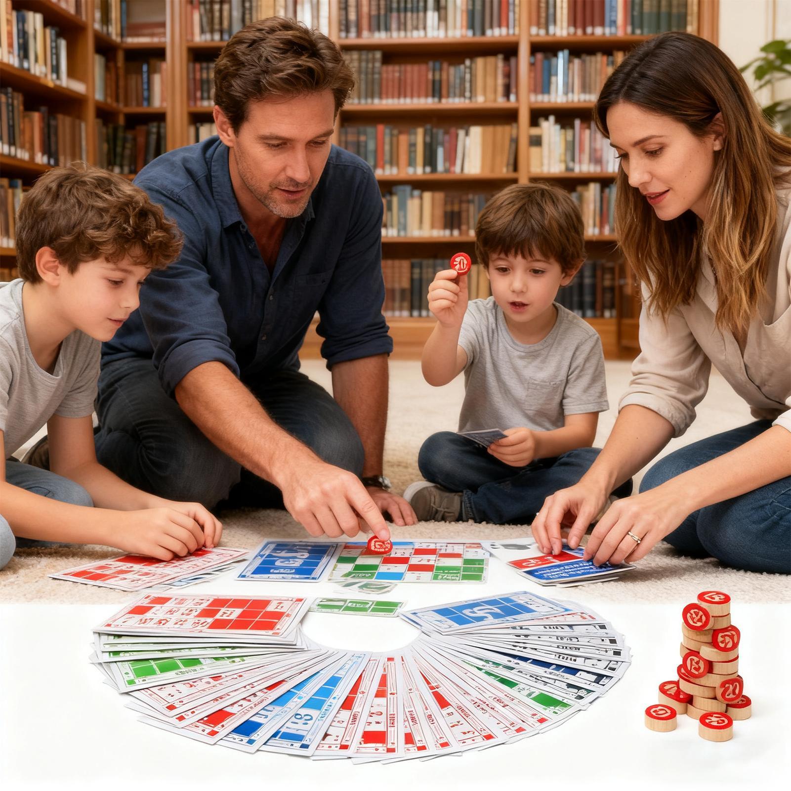 빙고 카드 게임 나무 재질 재미있는 교육용 장난감 성인 - Kids Education Group 리뷰 및 가격