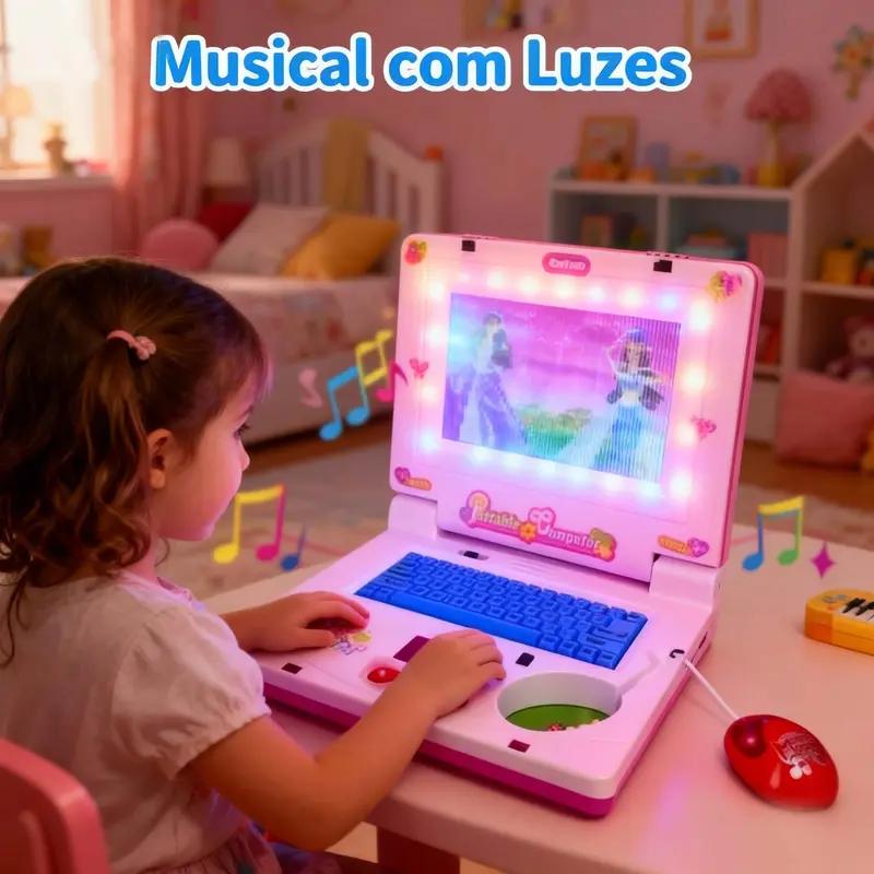 미니 노트북 뮤지컬 장난감 노트북 휴대용 통합 유아 퍼 - Kids Educational Computer 리뷰 및 가격